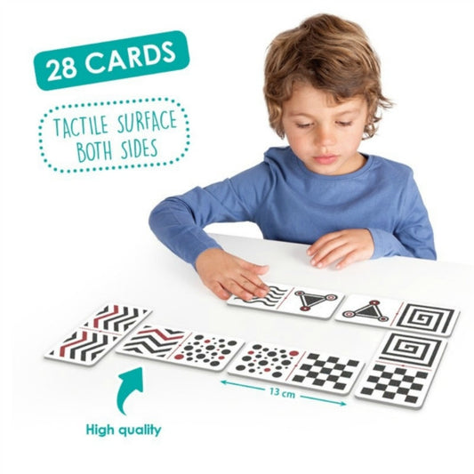 Tactile-Visual Dominoes Cards