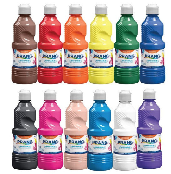 Tempera Washable Paint- Set of 12 - 946ml