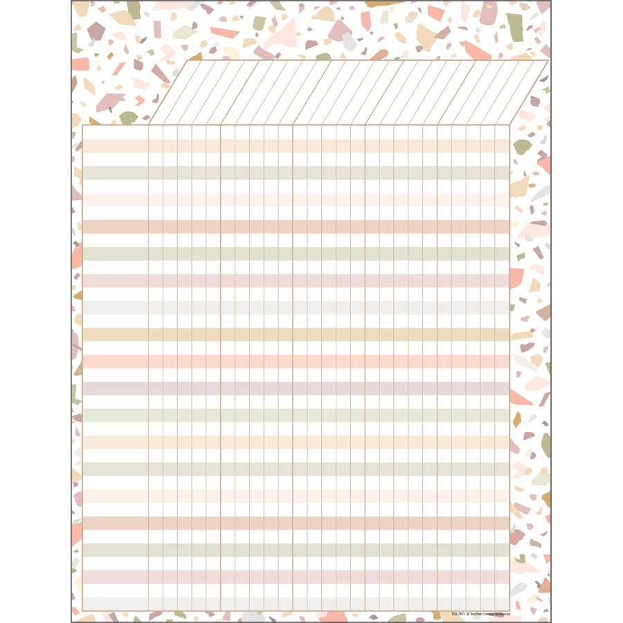 Terrazzo Tones Incentive Chart