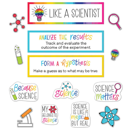 Think Like a Scientist Mini Bulletin Board Set