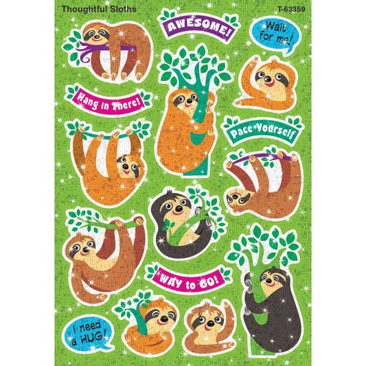 Thoughtful Sloths Stickers