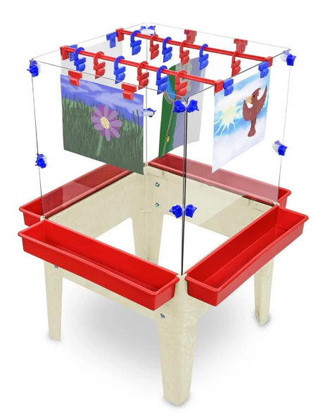 Toddler 4 Station Easel Indoor/Outdoor