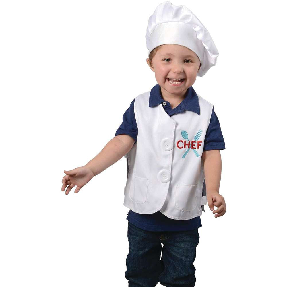 Toddler Dressup Vest and Hat