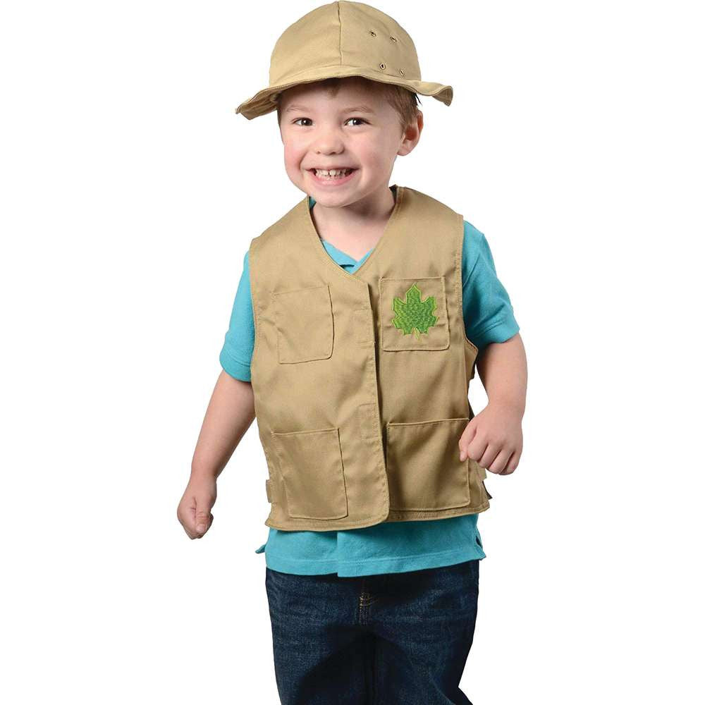 Toddler Dressup Vest and Hat