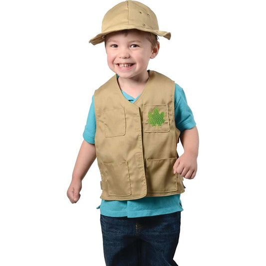 Toddler Dressup Vest and Hat