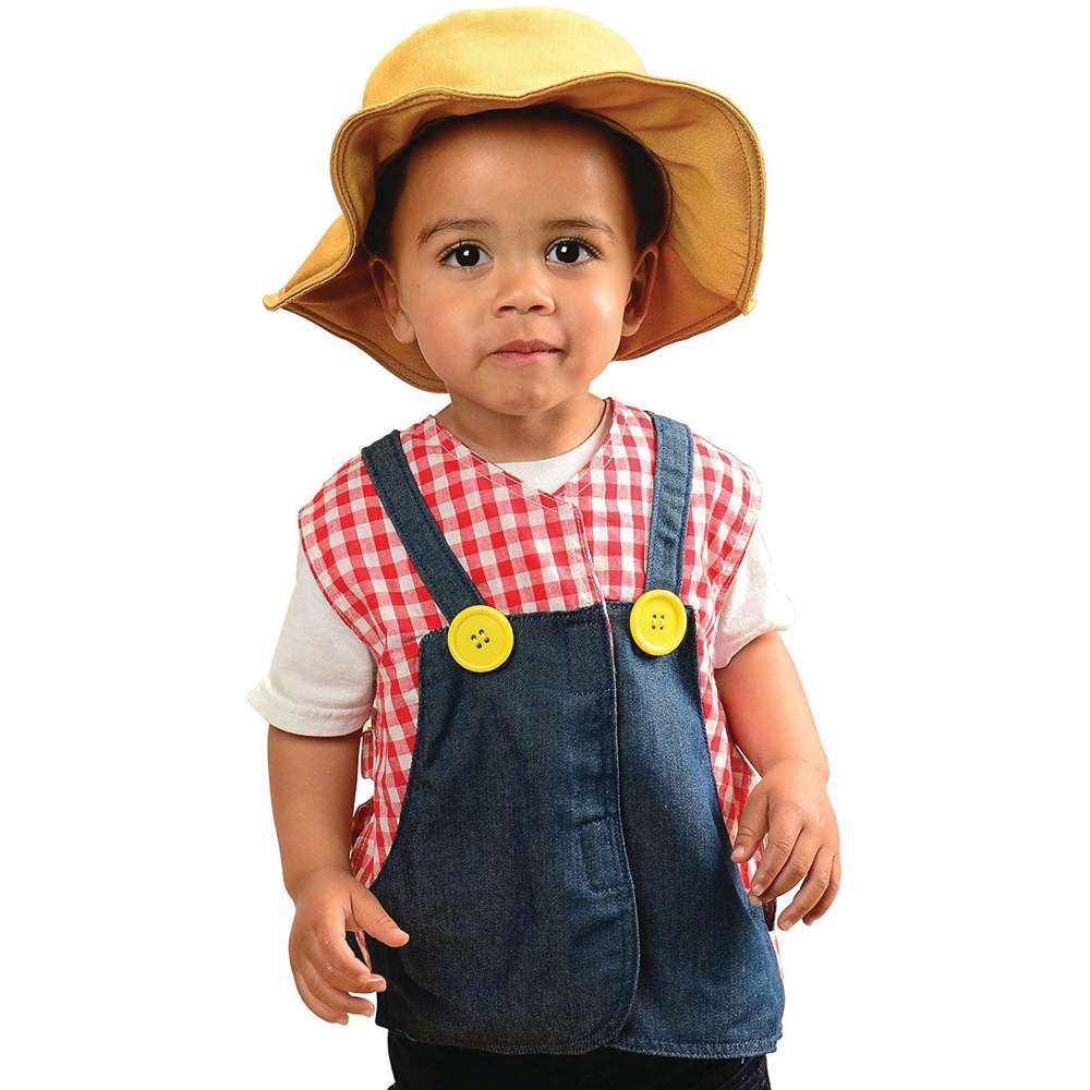 Toddler Dressup Vest and Hat