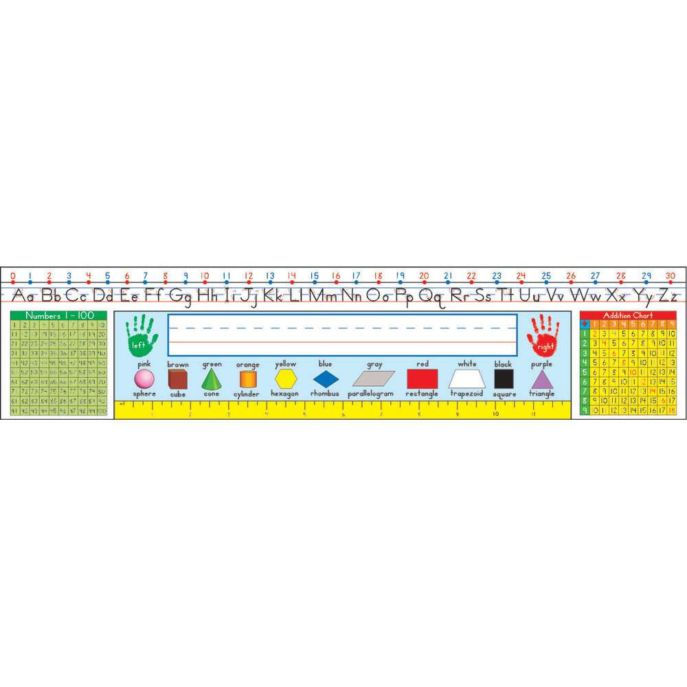 Traditional Manuscript: Grades 1-3 Nameplates (36/pk)