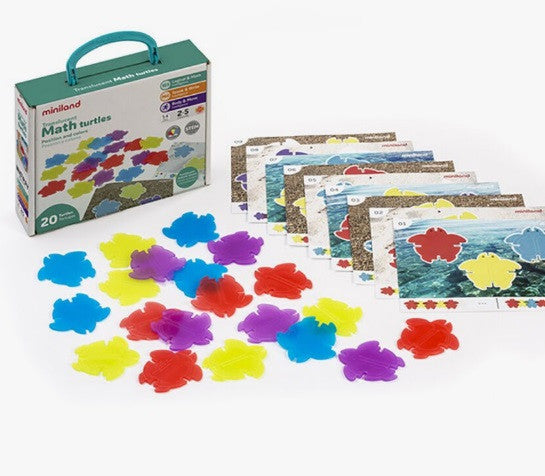 TRANSLUCENT COLOR & MANIPU TURTLES 20PC