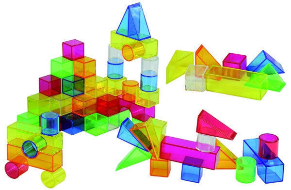 Translucent Colour Blocks 50Pcs – Sonsuh Educational Supplies Inc.