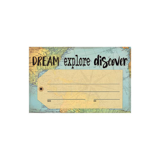 Travel the Map Dream Explore Discover Awards