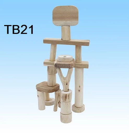 Tree Blocks® without Bark