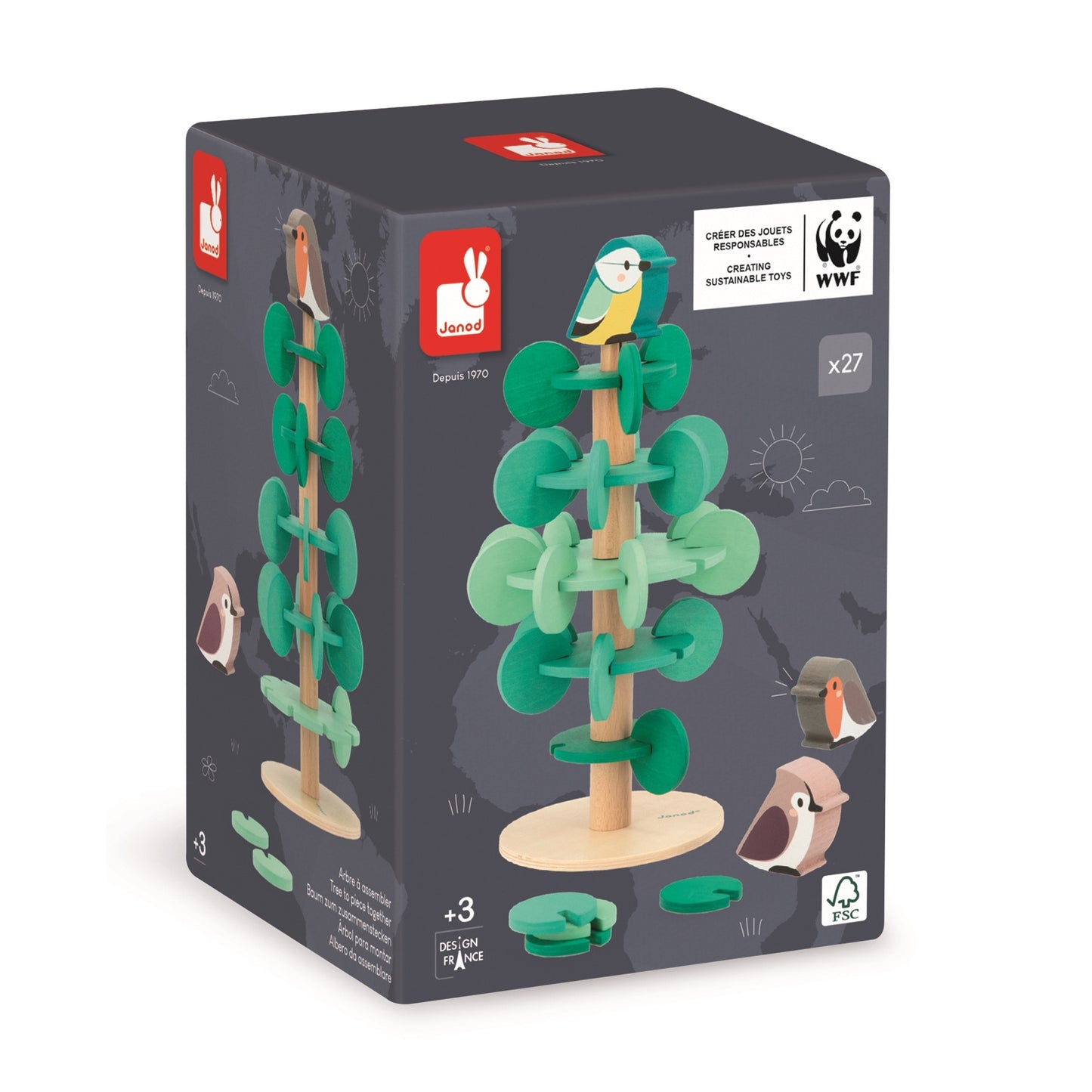 Tree To Piece Together- 37 pieces