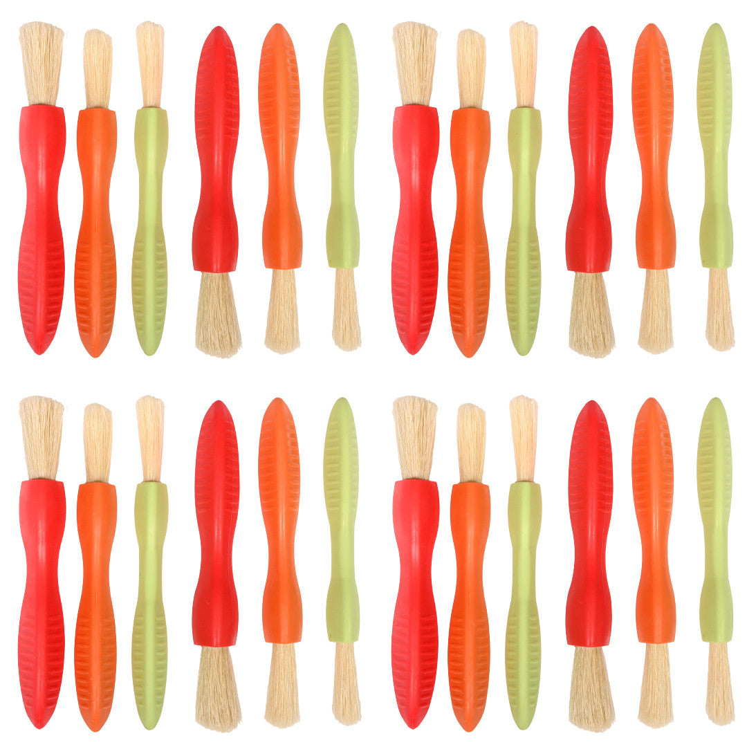 Triangle Grip Paint Brushes - Set of 24