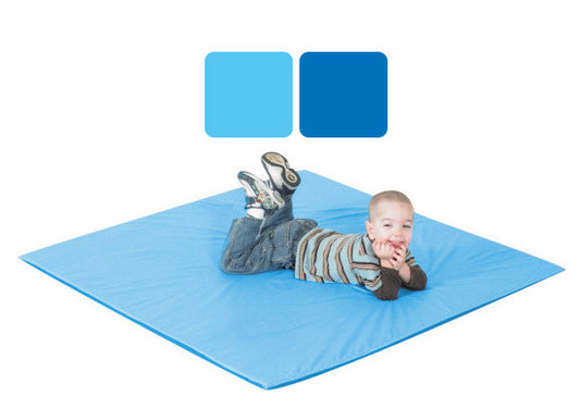 Two Tone Activity Mat- Deep Water/Sky Blue (51.25" x 51.25")