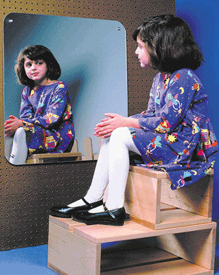 Unframed Wall Mirror - 12" x 24"