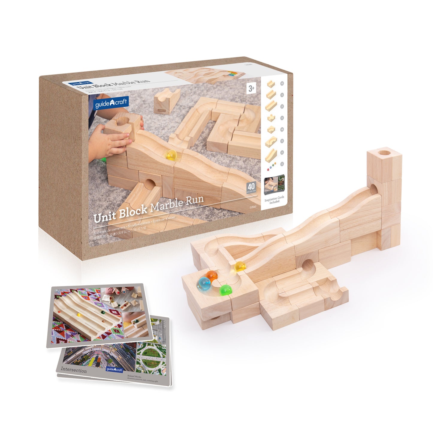 Unit Block Marble Run (40 pcs)