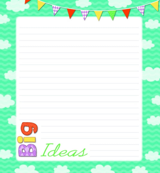 Up And Away Note Pad