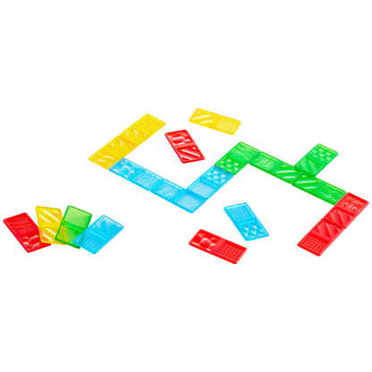 iSense Translucent Dominoes - 112Pcs