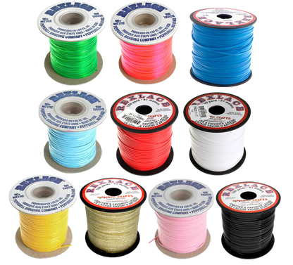 Set of 10 Vinyl Lacing - Assorted Colours