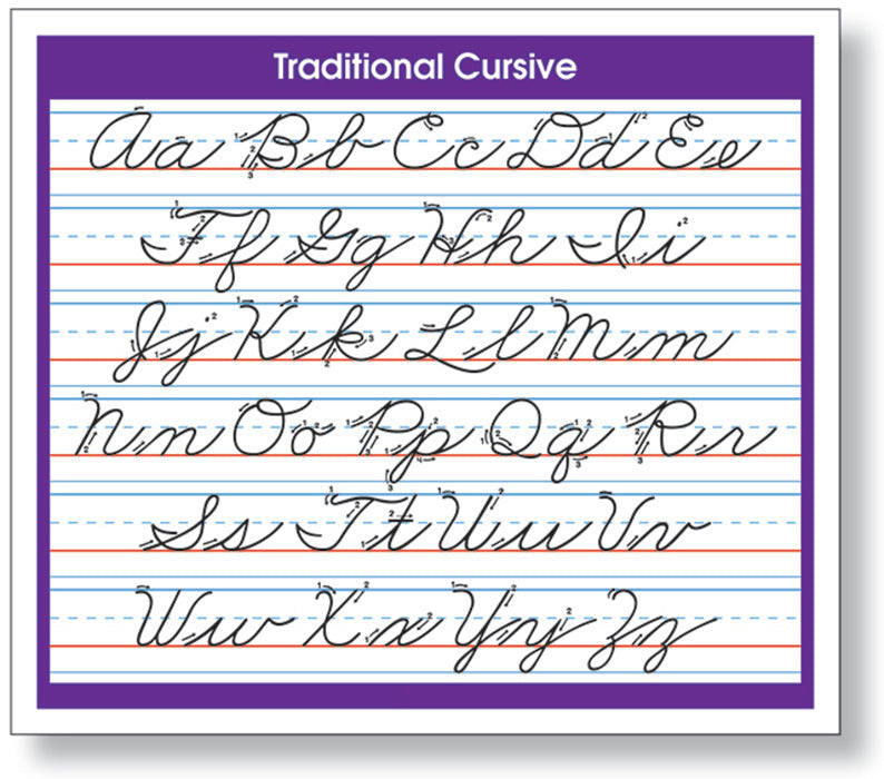 ADHESIVE CURSIVE DESK PROMPT - 36/PKG