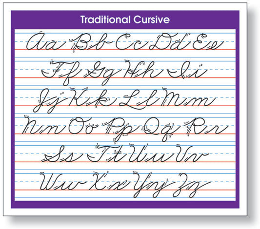 ADHESIVE CURSIVE DESK PROMPT - 36/PKG