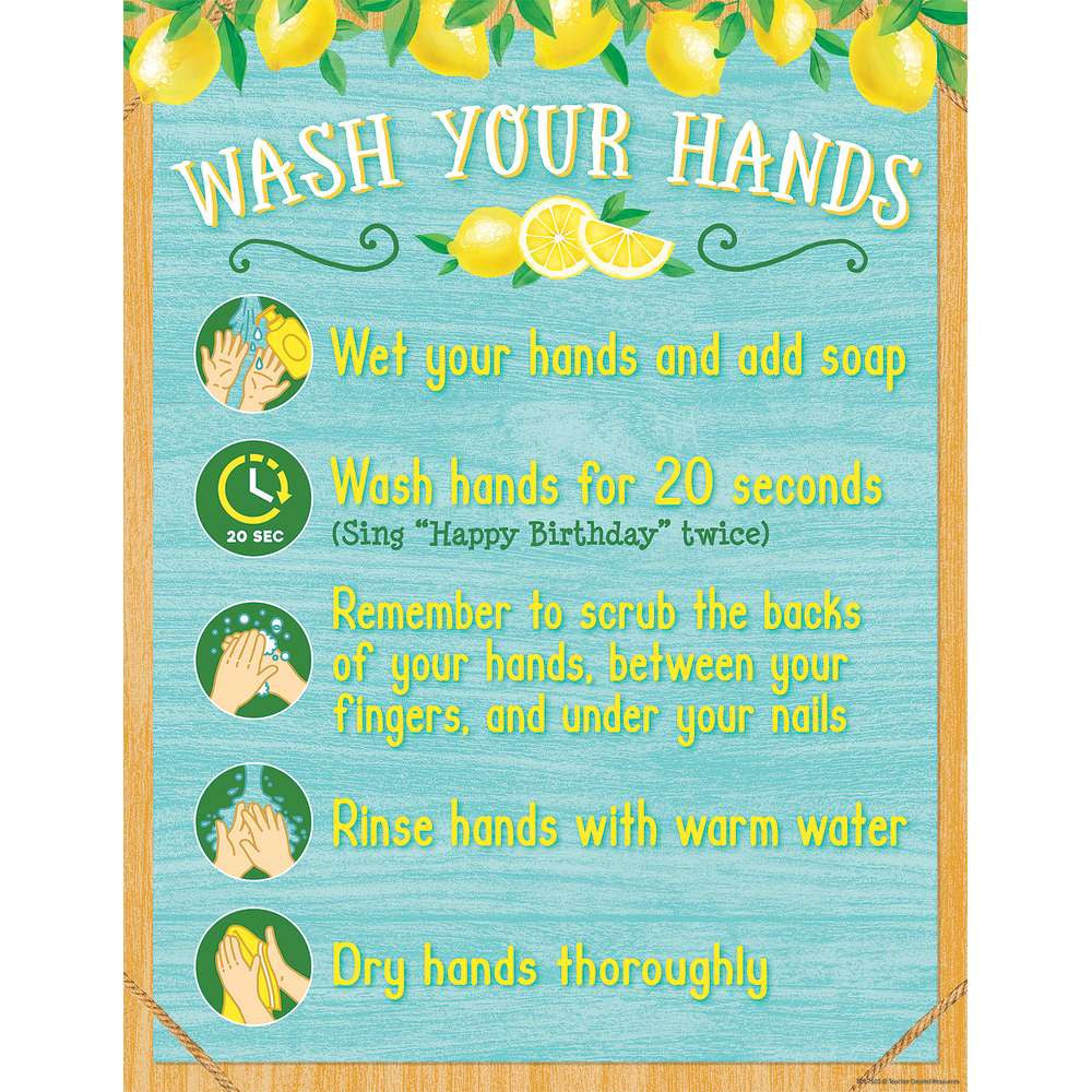 Wash Your Hands Chart