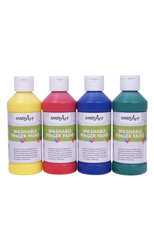 Washable Finger Paint Sets