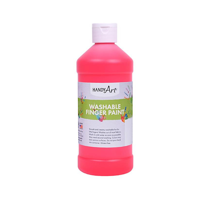 Washable Fluorescent Finger Paint - 473ml