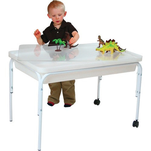 Water Table With Lid & Drain and 5" Tub - 20"H