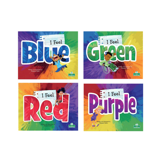 What Colour Are My Feelings Set 4 Books