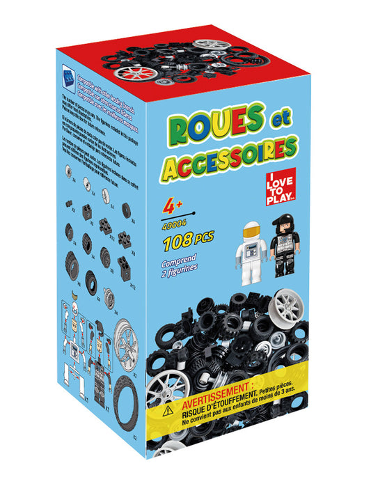 Wheels Kit 108 Pcs 4+