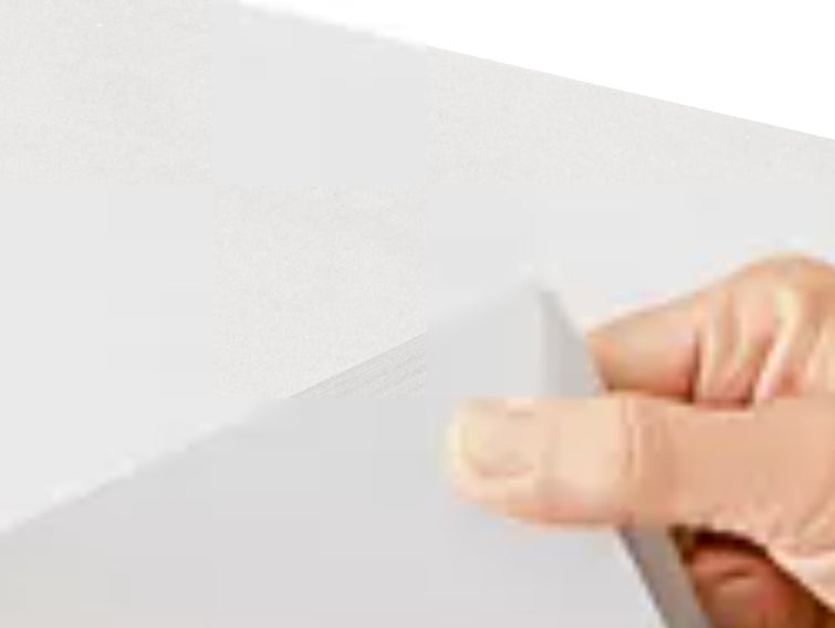 White Newsprint 10" x 14"