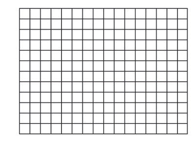 Wipe-Off® Charts - Graphing Grid 1.5" Squares (22" x 28")