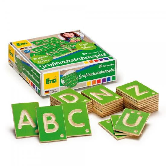 Wood - Educational Game Capital Letters