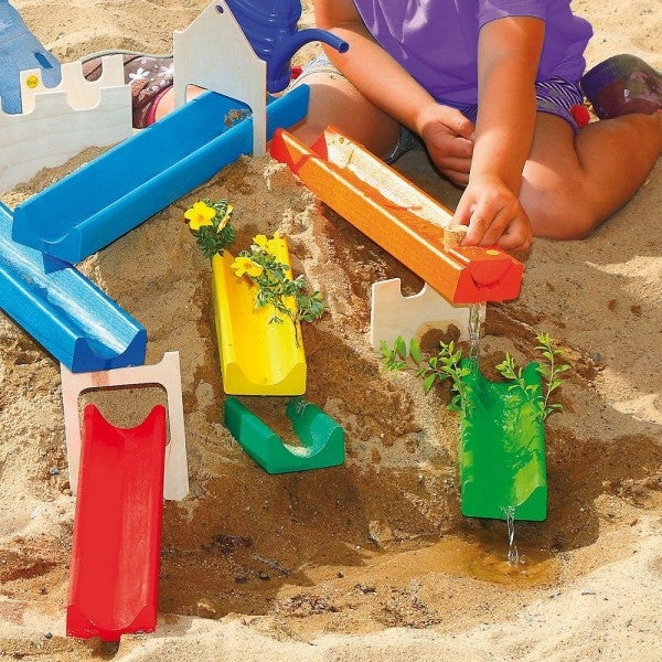 Wood-Water And Marble Run