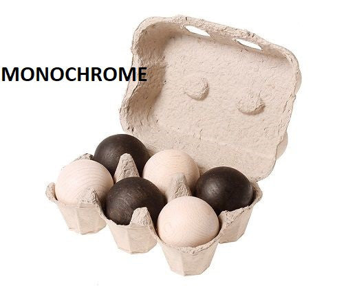 Wooden Balls 6Pc - Grimm's