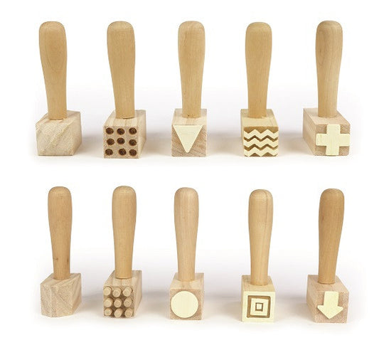 Wooden Dough Hammers Set Of 5