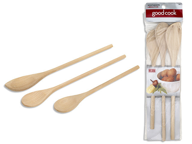 Wooden Spoon Set (Pack of 3)