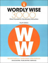 Wordly Wise Student Edition 3000 Student Book - Grade 5