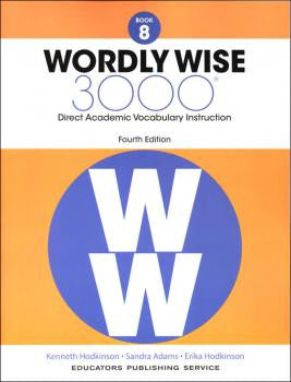 Wordly Wise Student Edition 3000 Student Book - Grade 8