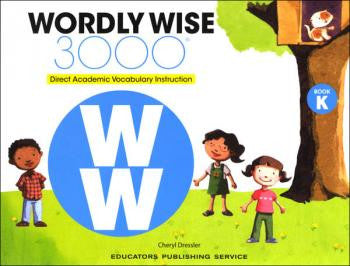 Wordly Wise Student Edition 3000 Student Book - Kindergarten