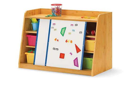 Write And Store Shelf With 2 Boards & Tubs