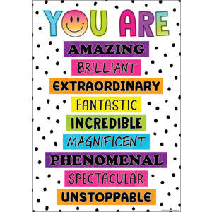 You Are Amazing Positive Poster
