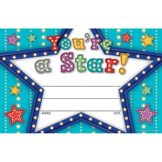 You're a Star! Certificate